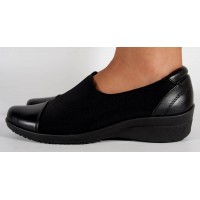 Pantofi negri foarte comozi dama/dame/femei (cod 14-13209)